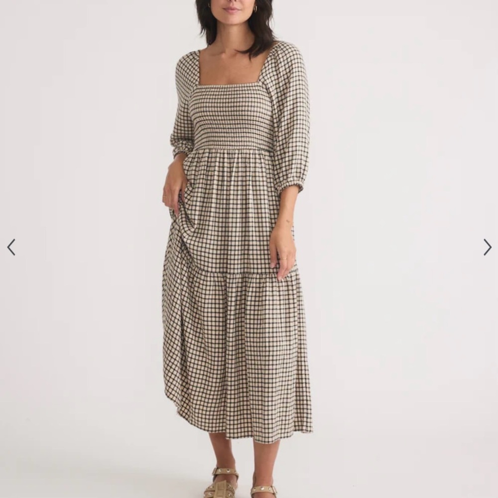 Ivy Smoked Midi Dress